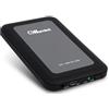 Hamlet Box hard disk 2,5 Hamlet USB3.0 Rugged Mirror nero [HXD25U3MBK]