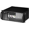 Techly Chassis Industriale Rack 19''/Desktop 4U Ultra Compatto Nero