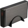 I-tec Box hard disk 3,5 I-Tec Mysafe per SATA su USB 3.0 nero [MYSAFE35U401]