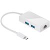 Goobay Hub usb Goobay SuperSpeed 2 Porte usb 3.0 A Femmina Bianco