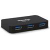 Hamlet Hub usb Hamlet XHUB430BK - 4 x SuperSpeed USB 3.0 - desktop [XHUB430BK]