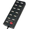 Logilink Hub usb LogiLink usb 2.0 13 porte nero