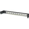 Intellinet Contenitore Guida DIN Intellinet 1U per Armadi 19'' Nero