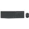 Logitech Kit tastiera e mouse Logitech MK235 cordles grigio wireless
