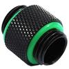 BITSPOWER Adattatore Bitspower 2x 1/4" Nero opaco