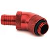BITSPOWER Raccordo watercooling Bitspower 45 gradi 1/4" su ID 10mm Rosso sangue