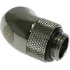 BITSPOWER Angolo Bitspower pollice su IG 1/4" Lucido nero