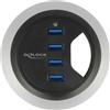 Delock Hub usb Delock 4-Porte USB3.0 per scrivania [62868]