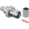 Oem Connettore BNC Femmina. a crimpare per RG59/62