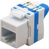 Techly Frutto Keystone RJ45 Cat.6A UTP Tooless