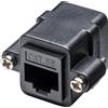 Goobay Adattatore RJ45 F/RJ45 F da Pannello Cat.5E UTP