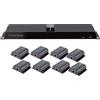 Techly Extender Splitter hdmi Techly 1x8 con IR su Cavo Cat. 6 fino a 40m