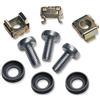 Intellinet Kit Set 50 Viti 50 Dadi e 50 Rondelle Intellinet per montaggio Rack Argento