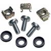 Intellinet Kit viti Intellinet 100 dadi/100 rondelle per Montaggio Rack Argento