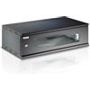 Techly Armadio Rack 19'' Techly a Muro 3U prof. 320 Nero Assemblato
