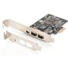 Digitus Scheda Digitus PCI Expr Card 2x Firewire400 ext, +1x FW400 int [DS-30201-5]