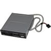 Card Reader StarTech USB 2.0 22 in 1 alloggiamento frontale 3,5'' nero [35FCREADBK3]