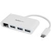 Hub usb Startech 3 x SuperSpeed USB 3.0 + 1 x 10/100/1000 [HB30C3A1GEA]