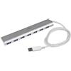 Hub usb Startech 7x SuperSpeed USB 3.0 in alluminio [ST73007UA]