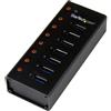 Hub usb Startech 7x SuperSpeed USB 3.0 nero [ST7300U3M]