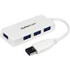 Hub usb Startech 4x SuperSpeed USB 3.0 bianco [ST4300MINU3W]