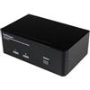 Switch KVM Startech Switch KVM USB doppio DisplayPort 2 porte [SV231DPDDUA]