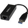 Adattatore di rete Startech NIC USB 3.0 a Ethernet Gigabit - 10/100/1000 Mbps nero [USB31000S]