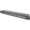 Digitus Pannello Patch Digitus 1U 24-Porte Cat6a schermato nero [DN-91624S-EA-B]