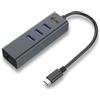 I-TECH Hub usb i-Tech Usb-C Metal > 3xUsb-A 3.0 / Gigabit Ethernet [C31METALG3HUB]