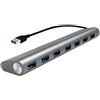 Logilink Hub usb LogiLink USB 3.0 7-Port grigio [UA0308]