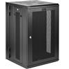 StarTech.com Armadio per Server Rack Montabile a Parete 18U - Armadio a Cerniera fino a 20" (50cm) di profondità