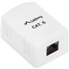Lanberg Presa a muro Lanberg RJ-45 6UTP Bianco [OU6-0001-W]