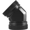 Phanteks Connettore ad angolo Phanteks Glacier 2x 12mm 45 Grad nero [PH-A45_BK_12]