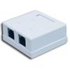 A-LAN Adattatore di Rete A-Lan 2xRJ45 kat.5e FTP Bianco [GN004]