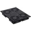Techly Sistema di ventilazione Rack Techly 4xVentole a Soffitto per Rack 19'' NetRack