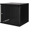 Link Armadio Rack a muro Link 19" 9U 485x540x450mm con porta in vetro nero [LK1909UN]