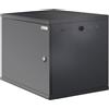 Techly Armadio Rack 19'' a muro Techly 16U sezione unica P 600mm Porta Cieca Nero