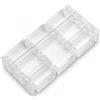 EK Water Blocks Terminale EK Water Blocks EK-Scalar Quad 2-Slot Bianco/trasparent