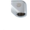 BITSPOWER Raccordo Bitspower 2x G1/4'' 90gradi Argento lucido