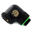 BITSPOWER Adattatore wattercooling Bitspower Multi-Link 90gradi orientabile Nero