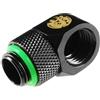 BITSPOWER Raccordo Bitspower G1/4 zoll auf IG 1/4 Zoll angolato 90 grade Nero