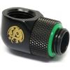 BITSPOWER Adattatore watercooling Bitspower BP-BS90R G1/4" su IG 1/4" Nero opaco