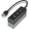 AXAGON Hub usb Axagon 4x USB3.0 . MicroUSB [HUE-S2B]