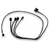 EK Water Blocks EK-Cavo Splitter EK Water Blocks 4-Fan PWM Nero [3831109867808]