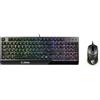 Msi Kit Tastiera + Mouse Msi Vigor GK30 Nero USB Illuminazione RGB