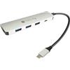 Techly Hub usb Techly usb-c con HDMI 4K e PD