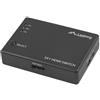 Lanberg Switch HDMI Lanberg 3xHDMI port micro USB Nero [AVLAGVS00000001]