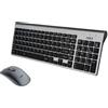 Adj Kit tastiera e mouse Adj KW10 Argento/Nero