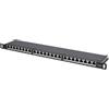 Intellinet Pannello Patch Intellinet 720922 24 Posti 19'' Cat6a Schermato Nero