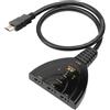 Techly Switch HDMI Techly 3x1 Pigtail 4K